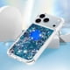 thumbnail image 5 of FOXDOCK Funda Glitter Líquida para iPhone 17 Pro Max con Anillo Brillante, TPU Antichoques y Esquinas Reforzadas, Soporte, 5 of 6