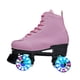thumbnail image 5 of Patines De Ruedas Para Adultos, Clásicos De Doble Fila, 4 Ruedas, Unisex, Regalo De Cumpleaños, Longitud Interior 23,5 Cm, 5 of 5