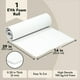 thumbnail image 2 of Rollo de espuma EVA blanca Bright Creations de 5 mm - 35,5 x 99 cm - 100 kg/m³ para manualidades y proyectos de bricolaje, 2 of 3