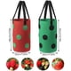 thumbnail image 4 of Bolsa para plantar fresas, paquete de 4 bolsas para plantas, bolsa de cultivo, bolsas para plantas con asas, bolsas colgantes para plantas de fresas, bolsa de cultivo para plantar verduras, cultivo de, 4 of 7