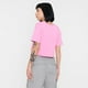 thumbnail image 2 of Polera Mujer Rosado Fun Manga Corta Crop Corona, 2 of 5
