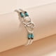 thumbnail image 1 of Stylish and Comfortable Women's Double Layer Rice Bead Heart Anklet, 1 of 4