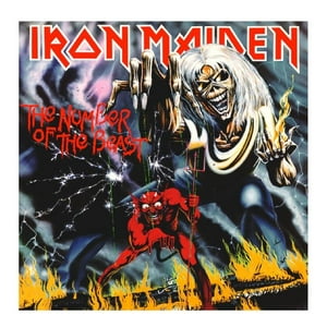 Grupo Laser Disc - Vinilo Iron Maiden/ The Number Of The Beast 1Lp