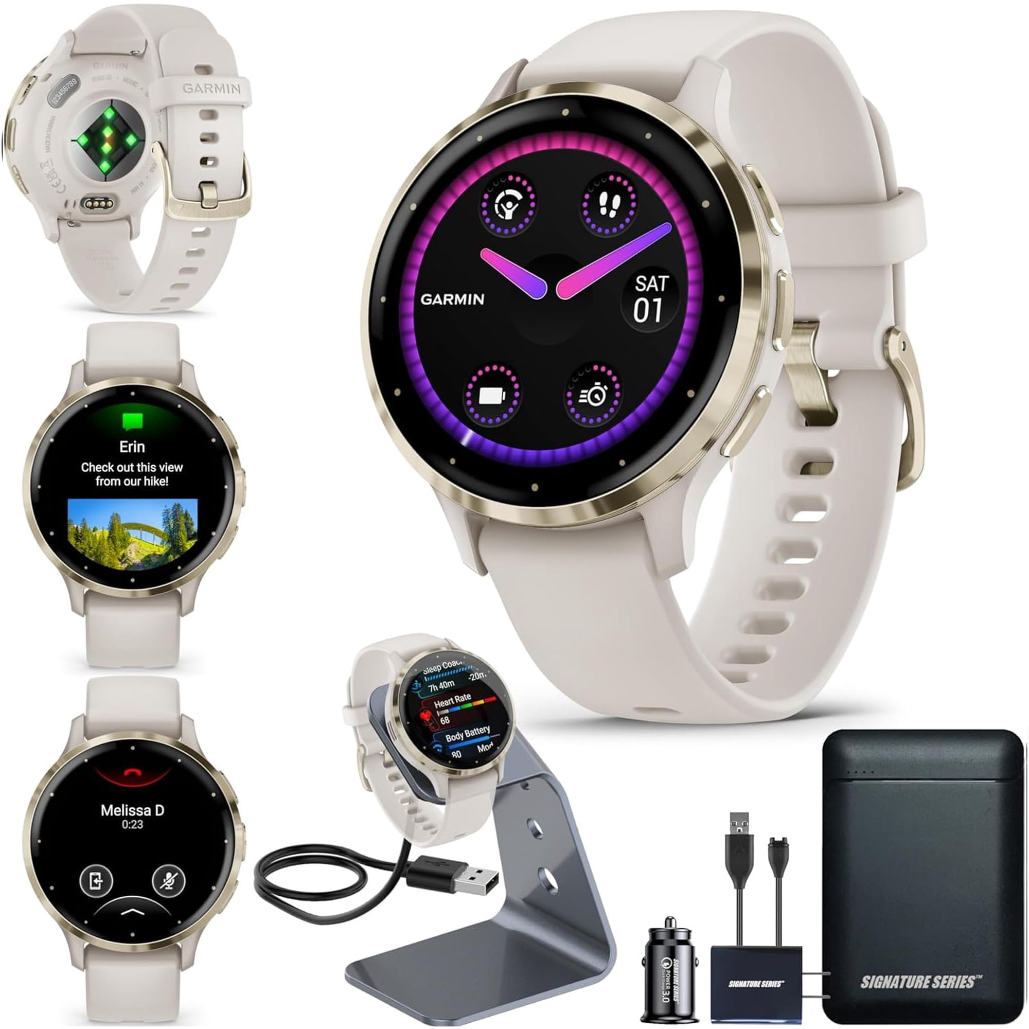 Certified Brands - Reloj Inteligente Garmin Venu 3s Running Gps Amoled Con Batería De 10 Días