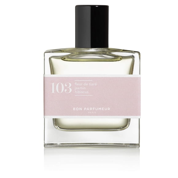 Perfume Bon Parfumeur Paris 103, flor de tiaré, hibisco y jazmín, 30 ml