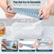 thumbnail image 2 of WIBIMEN Mini Ice Cube Trays for Freezer with Lid, 0.55 Pebble, 2 of 3
