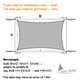 thumbnail image 2 of Toldo Solar Para Vela 3 7 M X 4 9 M Bloque Uv Arena, 2 of 6