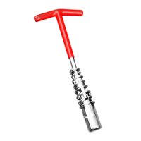 Magideal - Llave De Tubo Para Bujías, Accesorios Universales, Herramienta De Extracción E Instalación De Bujías De Calidad Para Reparación De , Zócalo De 1.6 Cm Zócalo De 16 Cm