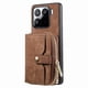 thumbnail image 5 of Funda Tipo Cartera con Correa Cruzada para Xiaomi 15 Pro Protección Contra Golpes Marrón, 5 of 5
