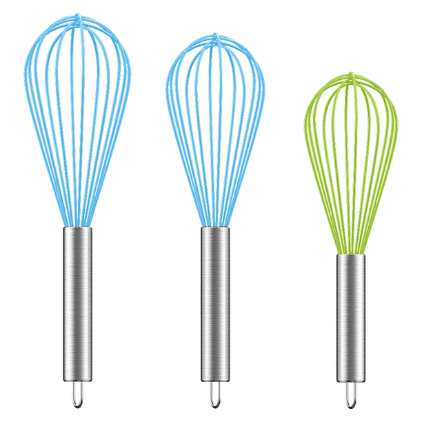 Juego de batidores Herramienta de cocina Batidores de cocina para cocinar, mezclar, batir, batir, revolver