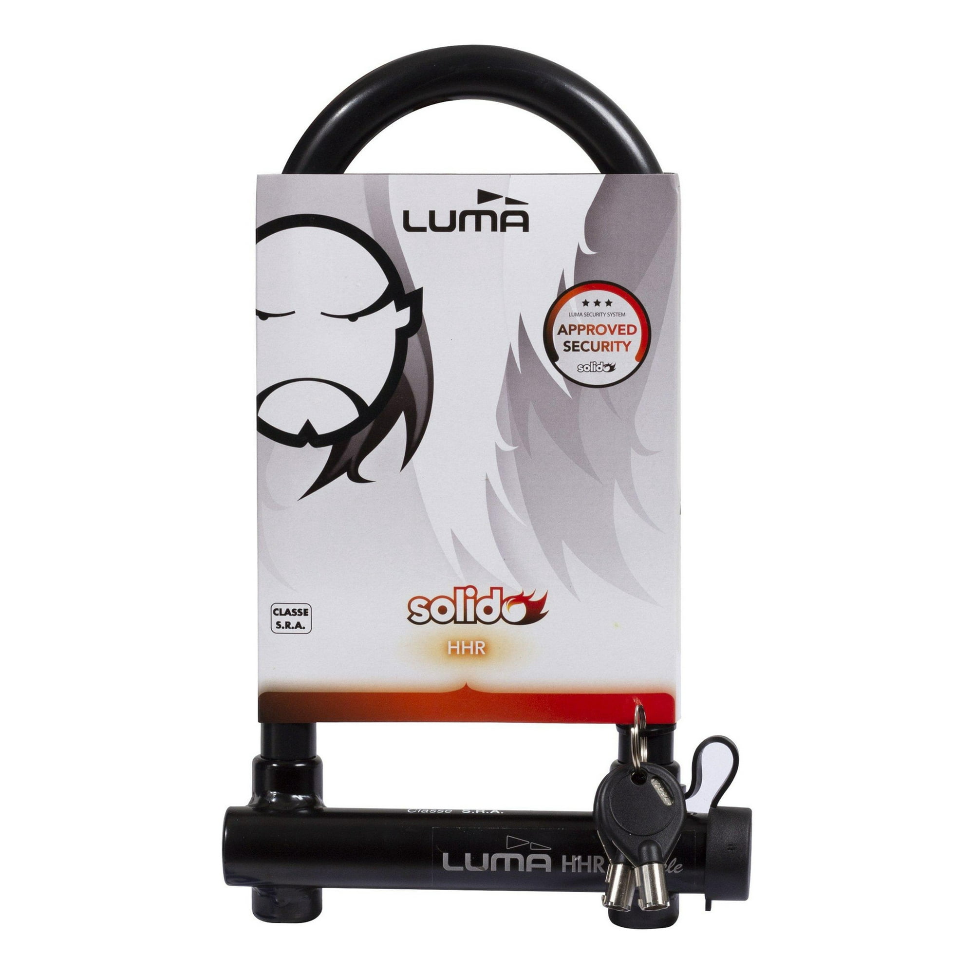 Candado Bicicleta U Lock Luma Hhr 100 Sra Black C4