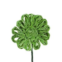 Homeessentials - Flor Yute Verde 30 Cm Pack 6 Un.