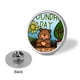 thumbnail image 3 of El Día De La Marmota theme Round Button Badge Premium Metal Construction Ideal For High end Events 2 8 Cm, 3 of 6