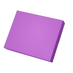 Ioensy - Almohadilla De Equilibrio De Espuma Cojín De Equilibrio Tpe Antidesgarro Para Estabilidad Pilates Al Aire Libre Violeta