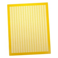 Magideal - Práctico Excluidor De Abejas Reina De 10 Marcos, Fácil De Limpiar, Reductor De Entrada De Colmena, Marco Excluidor De Apicultura, Herramientas De Amarillo