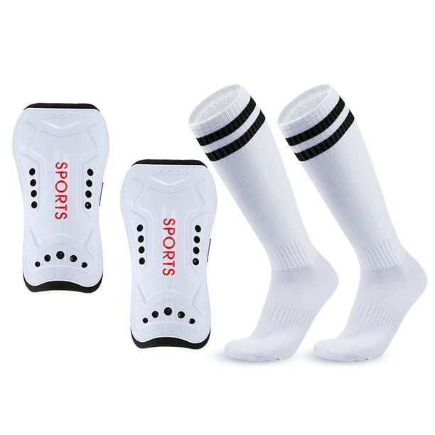 Espinilleras y calcetines de fútbol para niños pequeños y jóvenes, espinilleras ligeras, equipo protector para niños de 3 a 5, 5 a 10 y 10 a 15 años, adolescentes, niños y niñas.