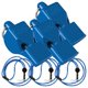 thumbnail image 1 of Whistle Fox 40 Classic, paquete de 3 con cordones, color azul, 1 of 1