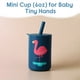 thumbnail image 1 of 6oz Mini Water Cup For Kids, Learning Drinking Portable Unbreakable Training Cup With Straw & Lid For Toddler Beginner Drinking Water, Food Grade Silicone Baby Water Bottle, BPA FREE First-Stage Prac, 1 of 3