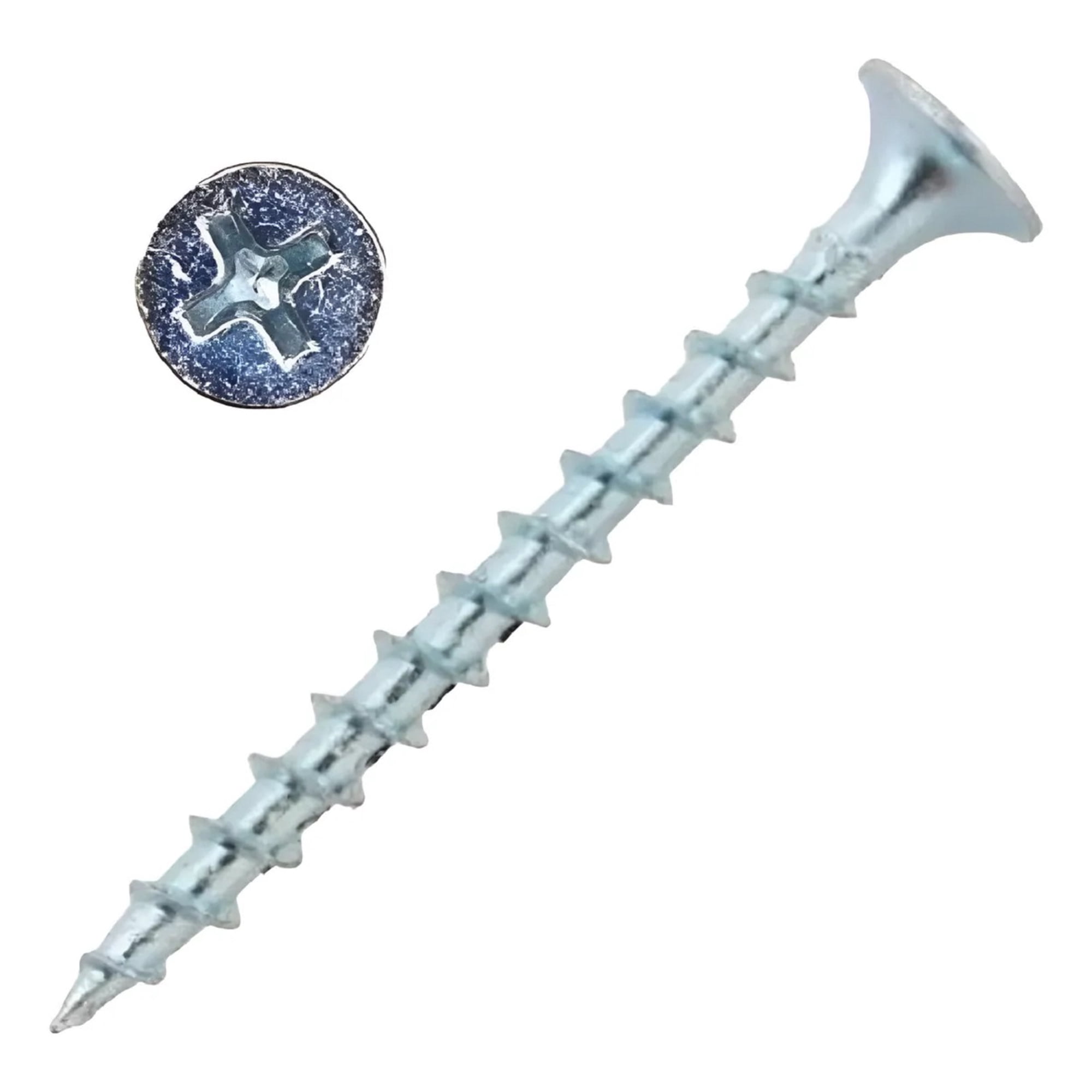 Genérica - Tornillo Volcanita Crs Zincado 8 X 4 - 100 Unidades