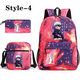 thumbnail image 1 of Anime Satoru Gojo Pattern Three Piece Backpack New Fashion School High Quality Backpack Shoulder Bag Pen Bag Laptop Backpack, 1 of 3
