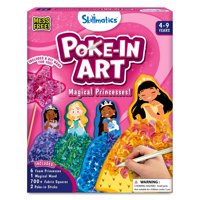 Actividad Artesanal Skillmatics Poke-In Art Princesas Mágicas