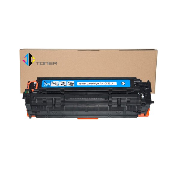 Cartucho de tóner JC Toner HP 304A CC531A Cian (1 unidad)