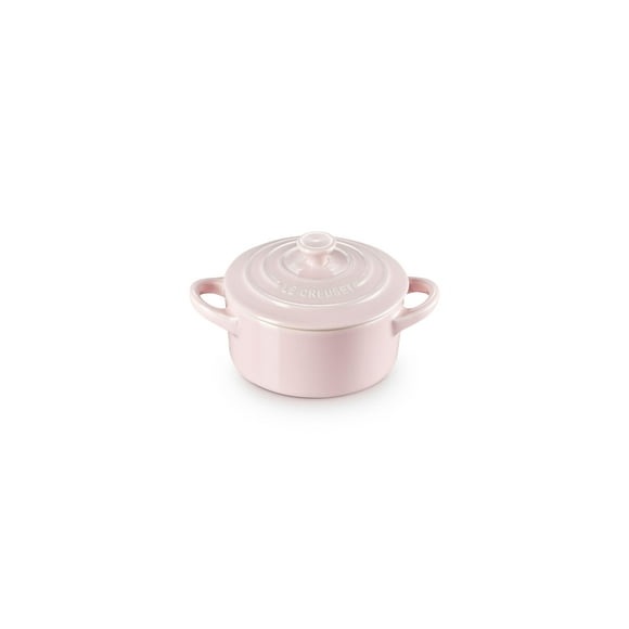 Mini Cocotte Le Creuset, gres clásico, redondo, 240 ml, rosa