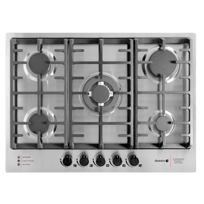 Sindelen - Encimera Gas Licuado 5 Quemadores Ceg-4700In