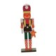 thumbnail image 3 of Figura De Cascanueces Para Decoración Navide?a, Para árbol De Navidad, Festival, Jardín, Mu?eco De Nieve Naranja, 3 of 5