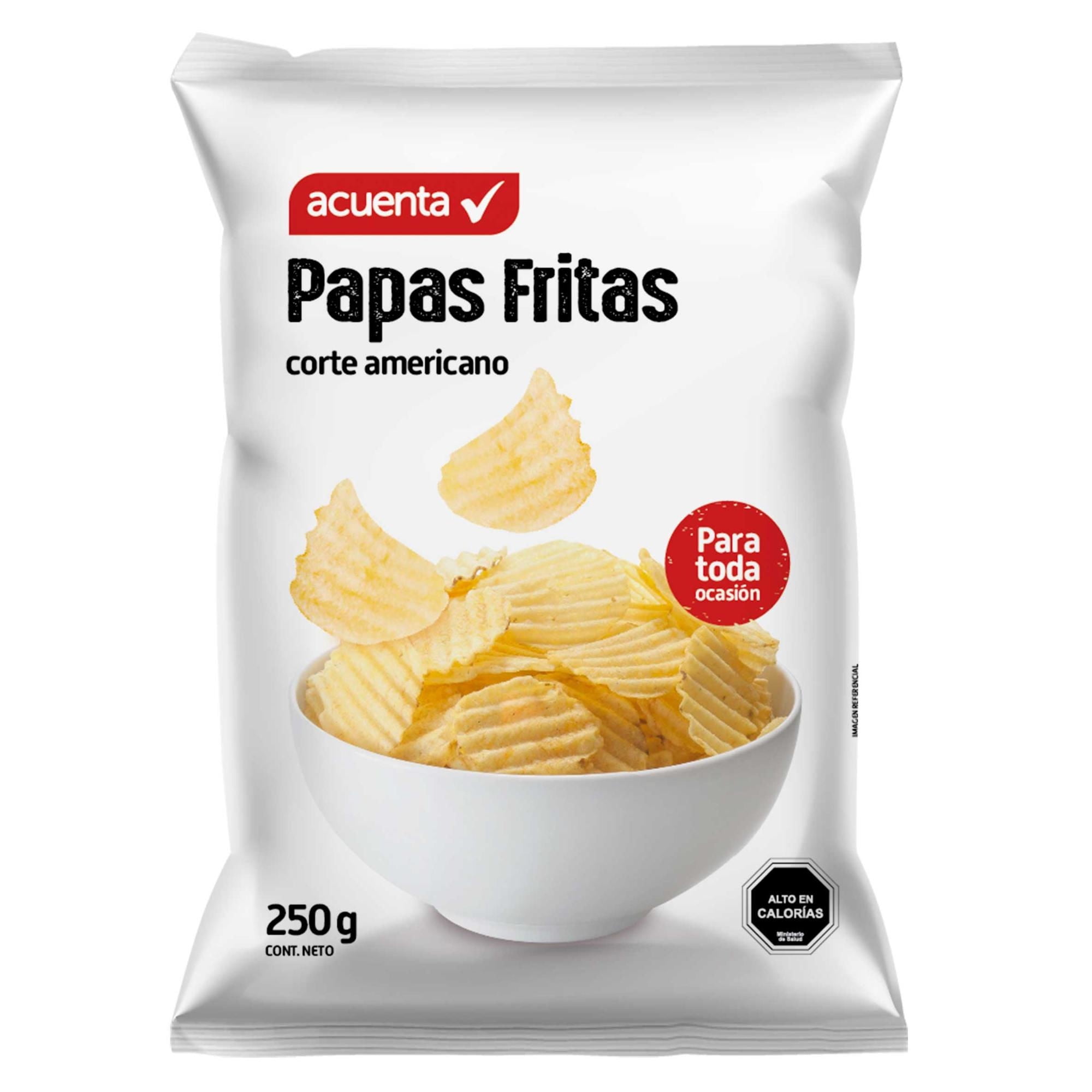 Papas Fritas Corte Americano 250 g Acuenta