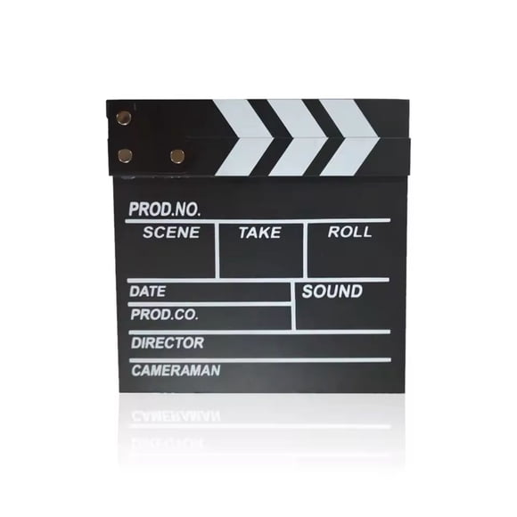 Claquetas De Cine Panel Cine Peliculas 30x26cm