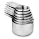 thumbnail image 1 of Juego de 7 tazas medidoras CozyKit de acero inoxidable, 1 of 5
