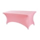 thumbnail image 2 of Mantel De Licra Para Mesa Plegable, Color Rosa, Para Bodas, Cumpleaños Y Vendedores., 2 of 5