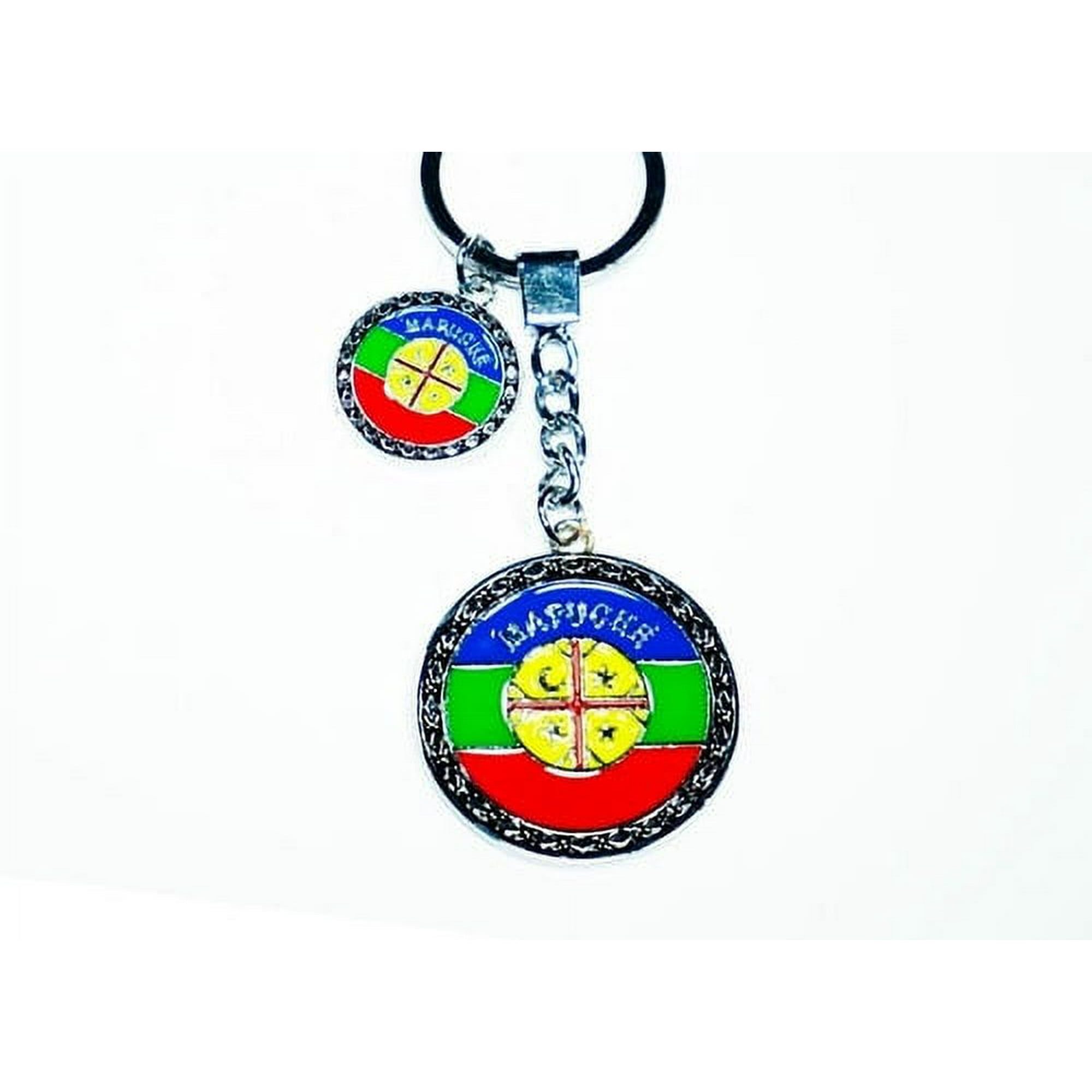 Genérico - Llavero Metalico Chile Mapuche Ai05