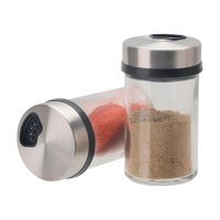 Qualitydesign - Set 2 Especieros Redondos 110Ml Salero Piemtero Quality Design Vidrio