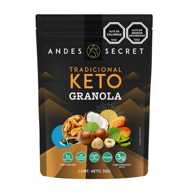 Granola Keto Tradicional 312 G Andes Secret