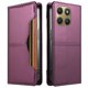 thumbnail image 1 of Funda Billetera para [Motorola Moto Edge 2026] Tarjetero Magnético Soporte Morado, 1 of 6