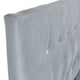 thumbnail image 2 of Respaldo Cama 2 Plazas Felpa Gris Sevilla CP, 2 of 2