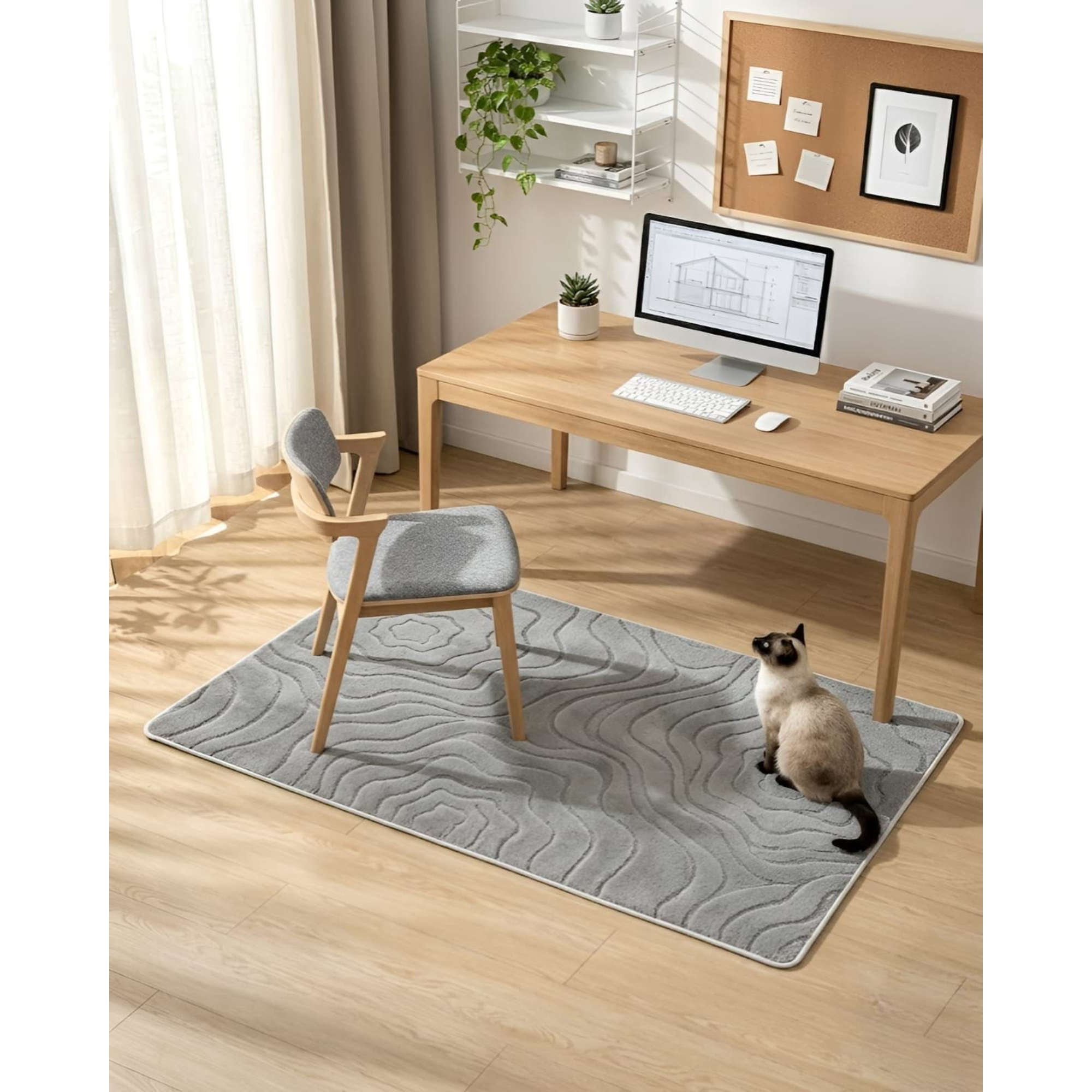 Textiamores - Alfombra Living Y Dormitorio Decoración Para Hogar Minimalista