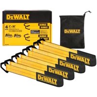 Kit De Correas De Amarre Para Ejes Dewalt Dxbc80005 Negro/Amarillo 2 X 38