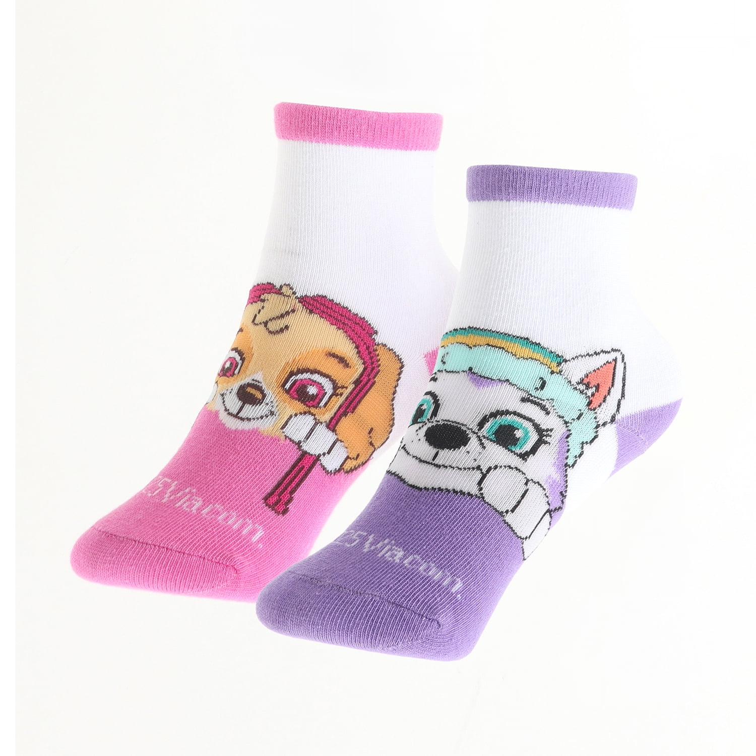 Pack Calcetines Niña Skye Y Everest Colors Blanco Paw Patrol