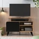 thumbnail image 2 of Rack Tv Tokio 72X108X42 Café/Negro, 2 of 3