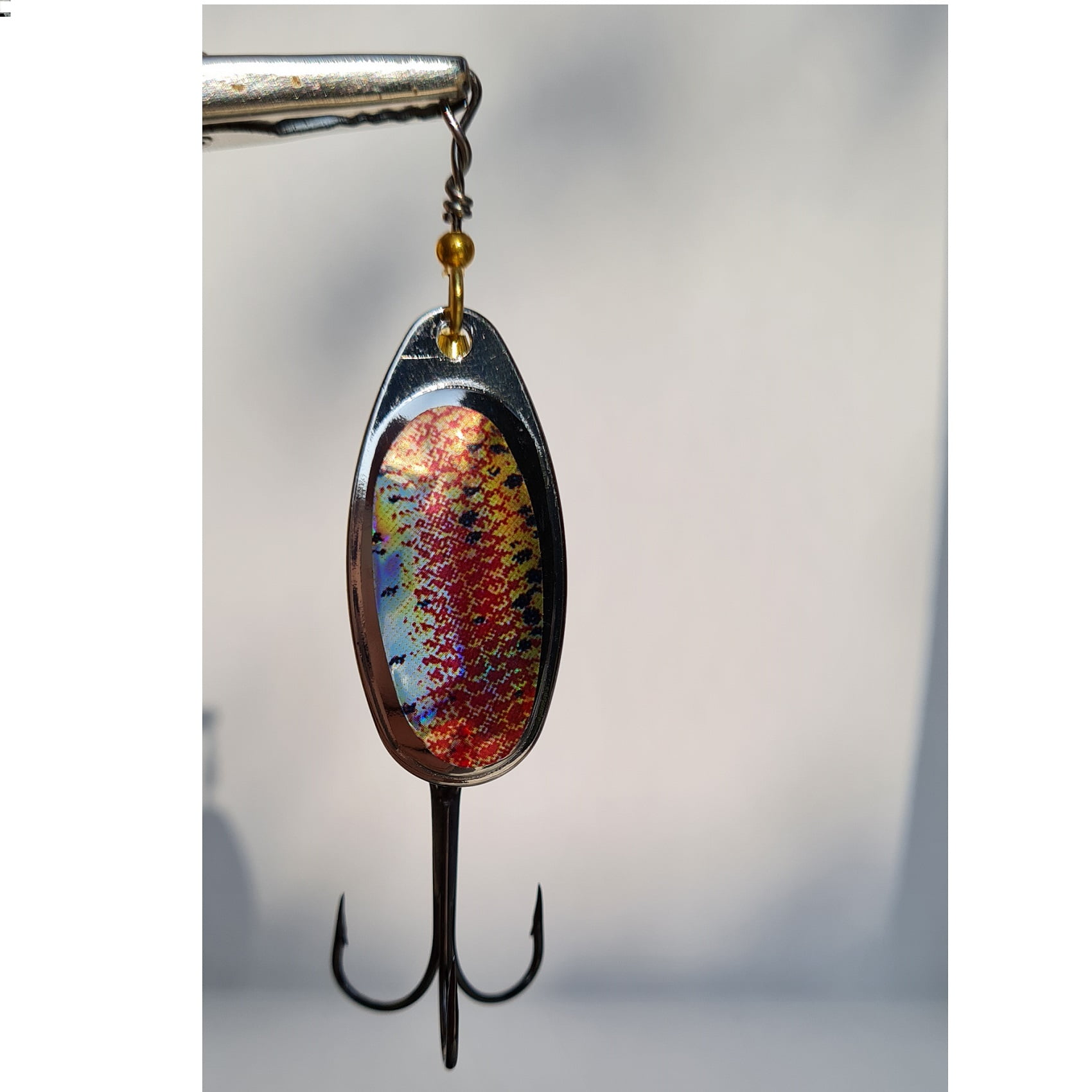 Silstar - Spinner Cucharilla Plata-trucha #2 5grs 6,8cms