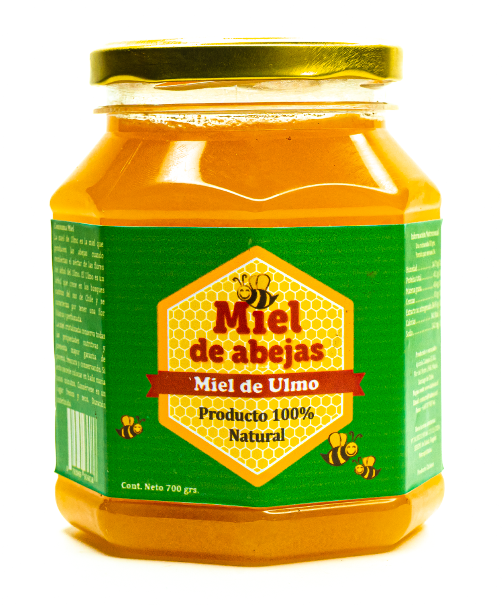 Apicola Dabejas - Miel Pura De Abejas Ulmo, Pote 700 Grs. Directo Apicultor