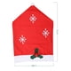 thumbnail image 5 of Fundas para sillas de comedor navideñas, 4 piezas de 60 x 50 cm, fundas para respaldo de silla con gorro de Papá Noel para decoración de banquetes, fiestas y festivales navideños., 5 of 8