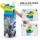 thumbnail image 4 of Honkai: Star Rail Botella de Agua con Tapa Pop Top de Un Toque, Acero Inoxidable, a Prueba de Fugas, para Deportes, Botella Infantil azul 12 oz, 4 of 6