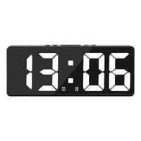 Crusec - Reloj Despertador Led Multifuncional, Dormitorio Oficina