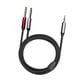 thumbnail image 1 of Cables Mezcladores De Cobre De 3,5 Mm 1/8" TRS Macho A 2 X 6,35 Mm 1/4" Macho, 2 M, 1 of 5
