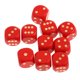 thumbnail image 3 of 10 Piezas Dados De Madera D6 Dados Punteados Para D & D TRPG Juego De Mesa Juguete Rojo, 3 of 5