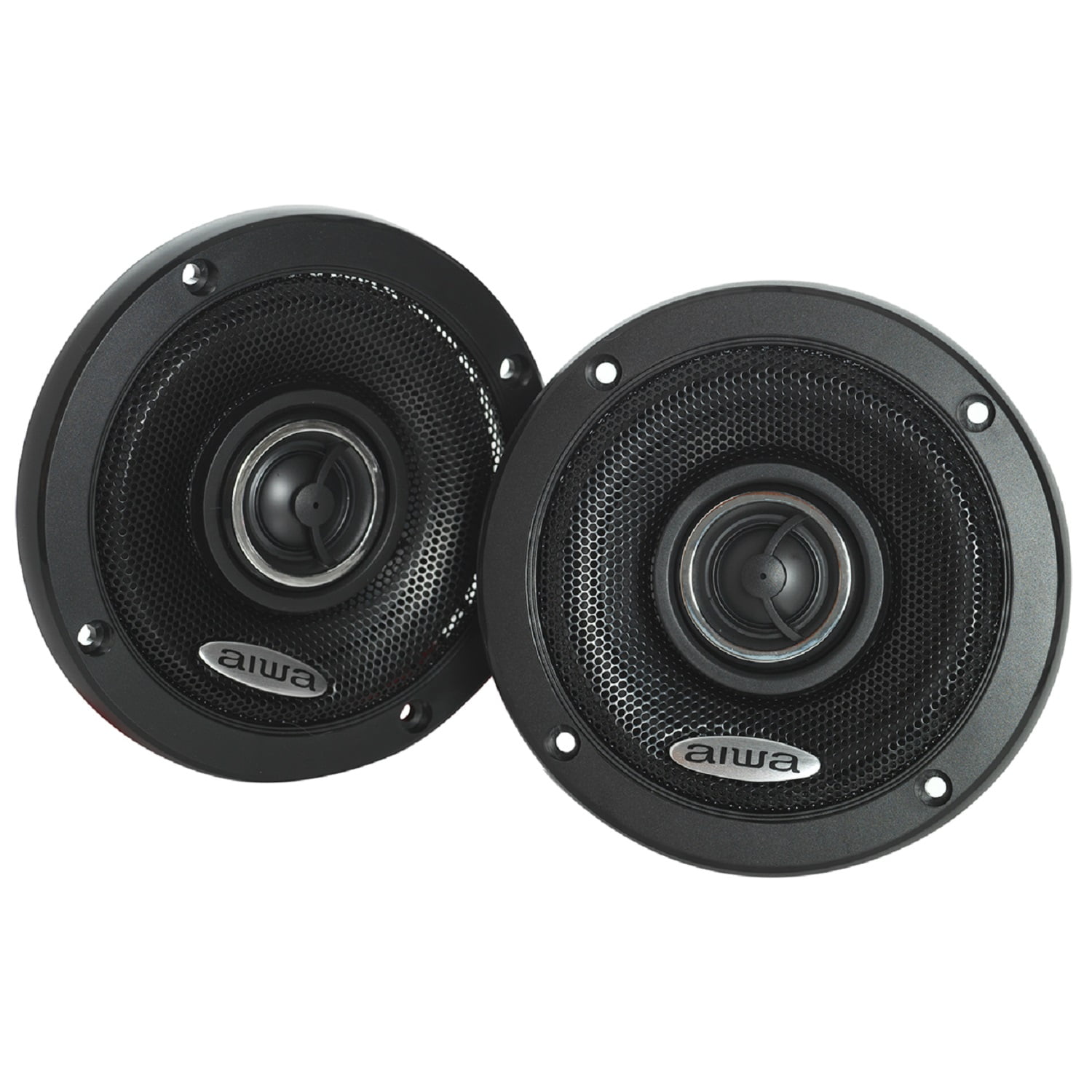 Aiwa - Parlantes Para Auto 10cm 2 Vías 150 Watts Aws-1065p